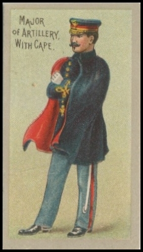 Major of Artillery with Cape